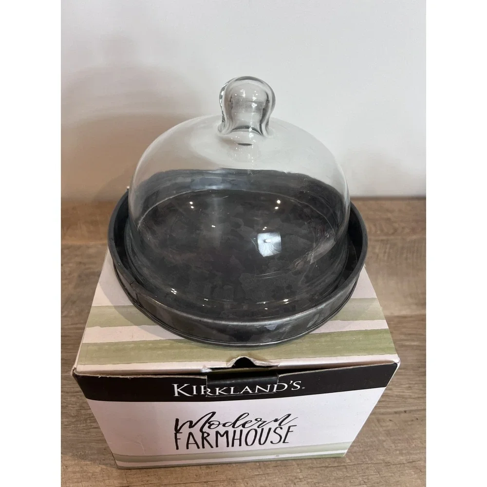 NIB Kirkland's Farmhouse Cheese Dome